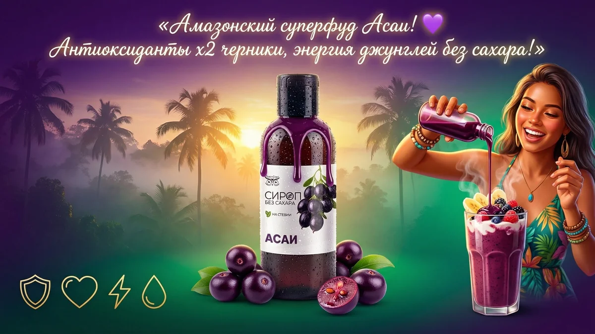 🫐АМАЗОНСКИЙ ВИНОГРАД… … ягоды асаи … - изображение 1