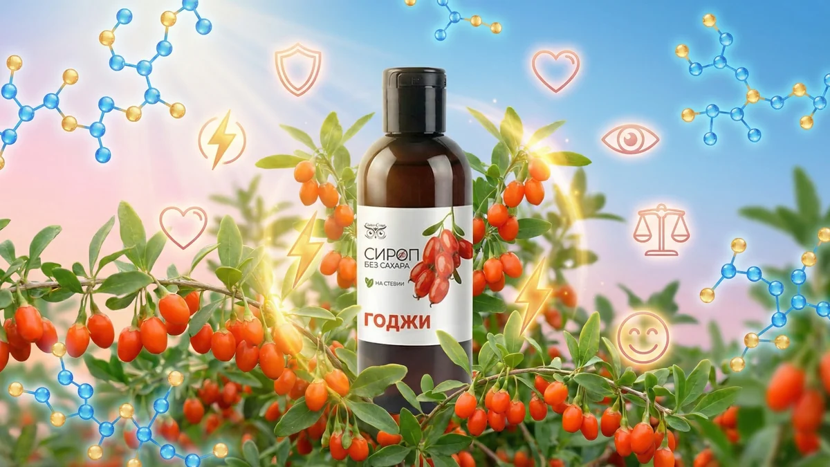 🆕 Знакомьтесь: Сироп Годжи — новинка для вашей энергии и молодости! - изображение 1