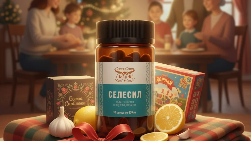🔔ВАЖНОЕ ДОПОЛНЕНИЕ… … к вашему «набору здоровья»…🎁СЕЛЕСИЛ. - изображение 1