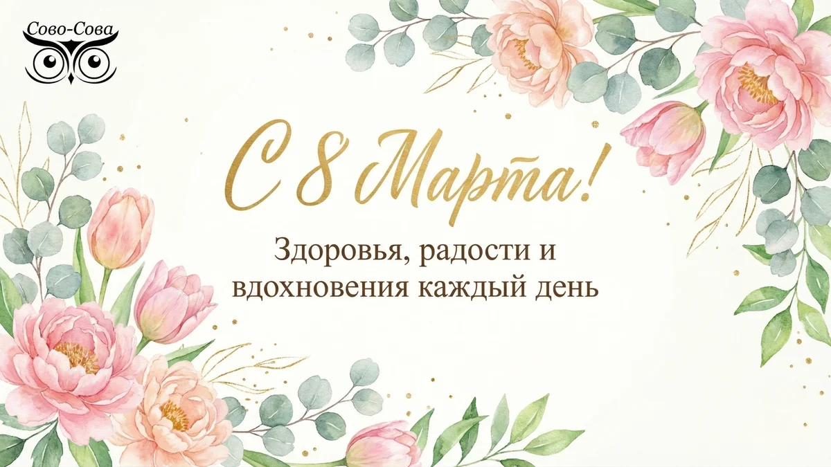 С 8 марта, дорогие женщины! - изображение 1