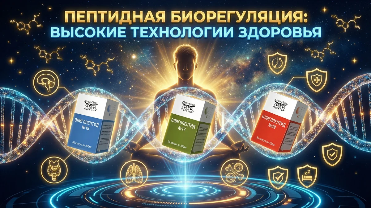 ⭐️БАЗОВОЕ ТРИО… … 🧬пептидной биорегуляции - изображение 1