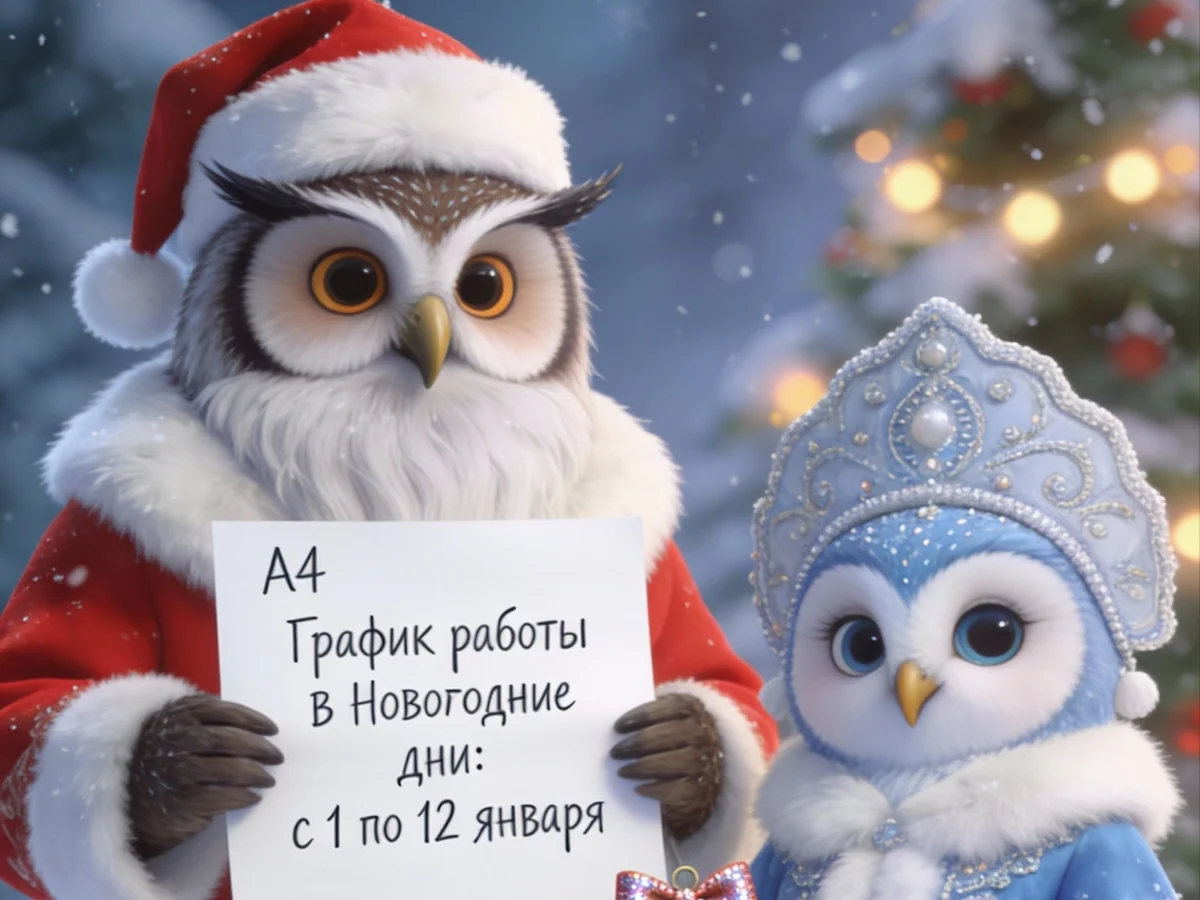 🔔Сообщаем порядок работы до 12.01.2026 - изображение 1